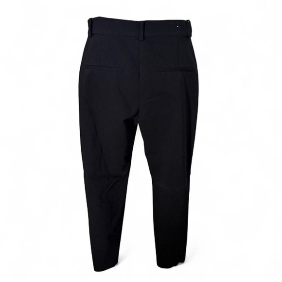 H&M - Women's Black Tailored Ankle Pants - Size 8 - Slim Fit Trousers - Picture 2 of 6